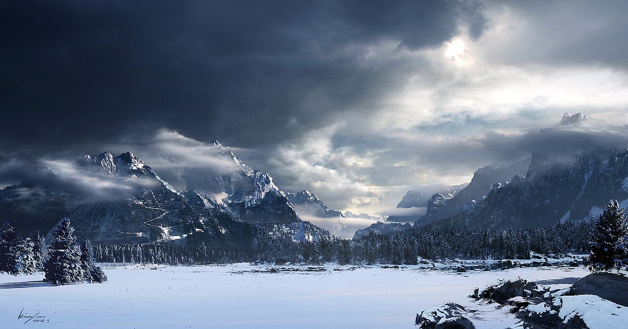 matte painting 作品集