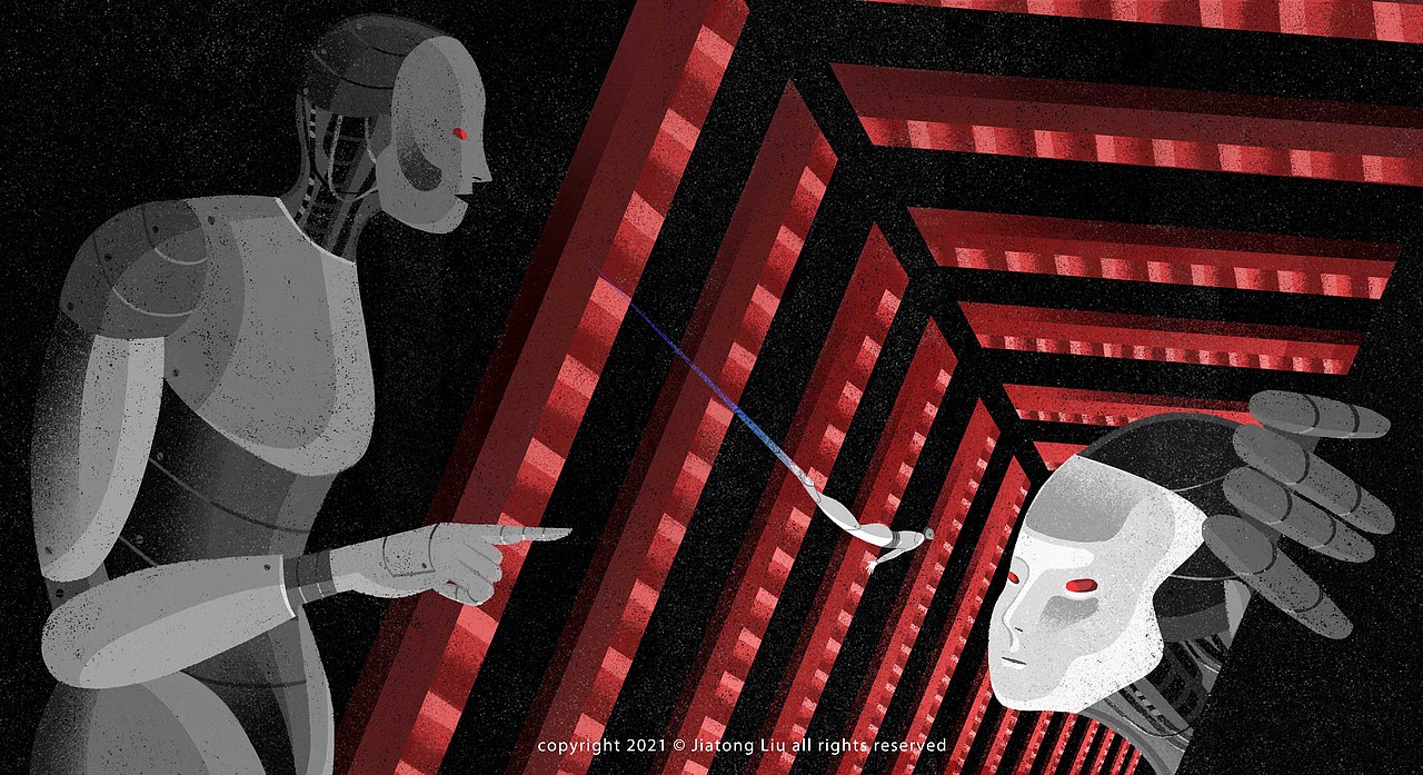 ROBOT DREAMS | 机器人梦（图ZMjM5NzY5NzY4） - 商业插画 - 站酷设计师刘家彤原创素材 - 站酷ZCOOL