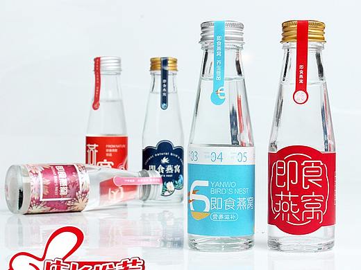 即食燕窝 6部曲 蓝标签系列瓶贴