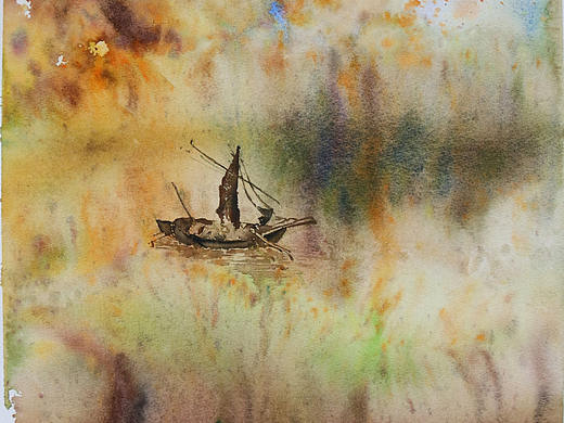 水彩习作(风景类)