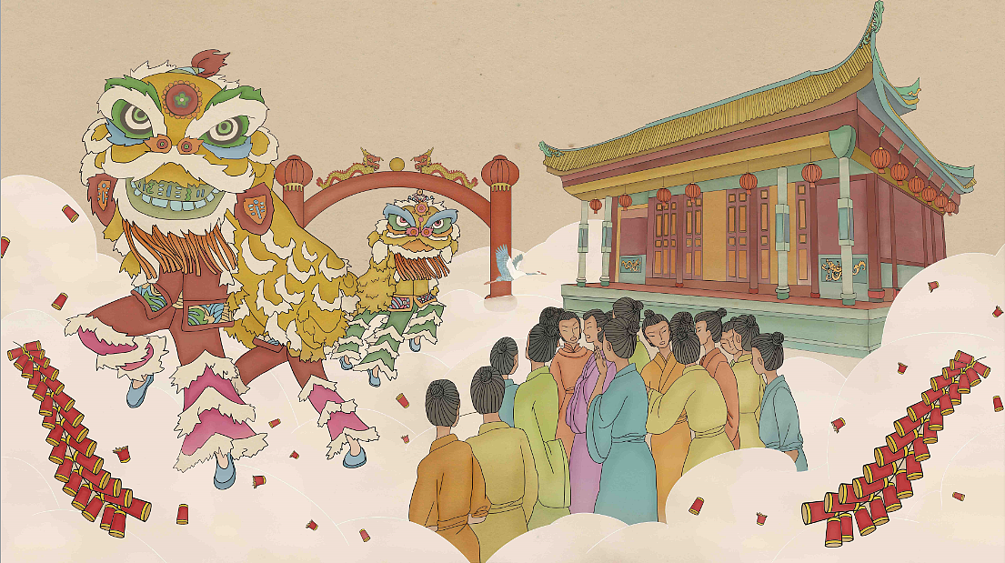 闽南抬神节文化（图ZMjEyNjIyNTg0） - 商业插画 - 站酷设计师麻糍原创素材 - 站酷ZCOOL