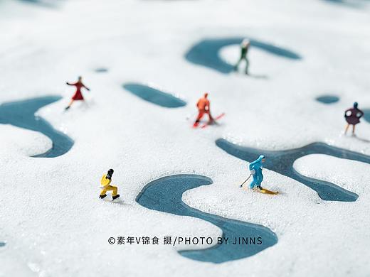 微缩摄影系列~滑雪小人