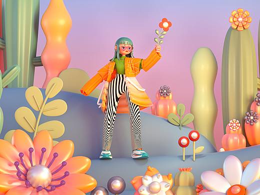 FLOWER WORLD_花花世界