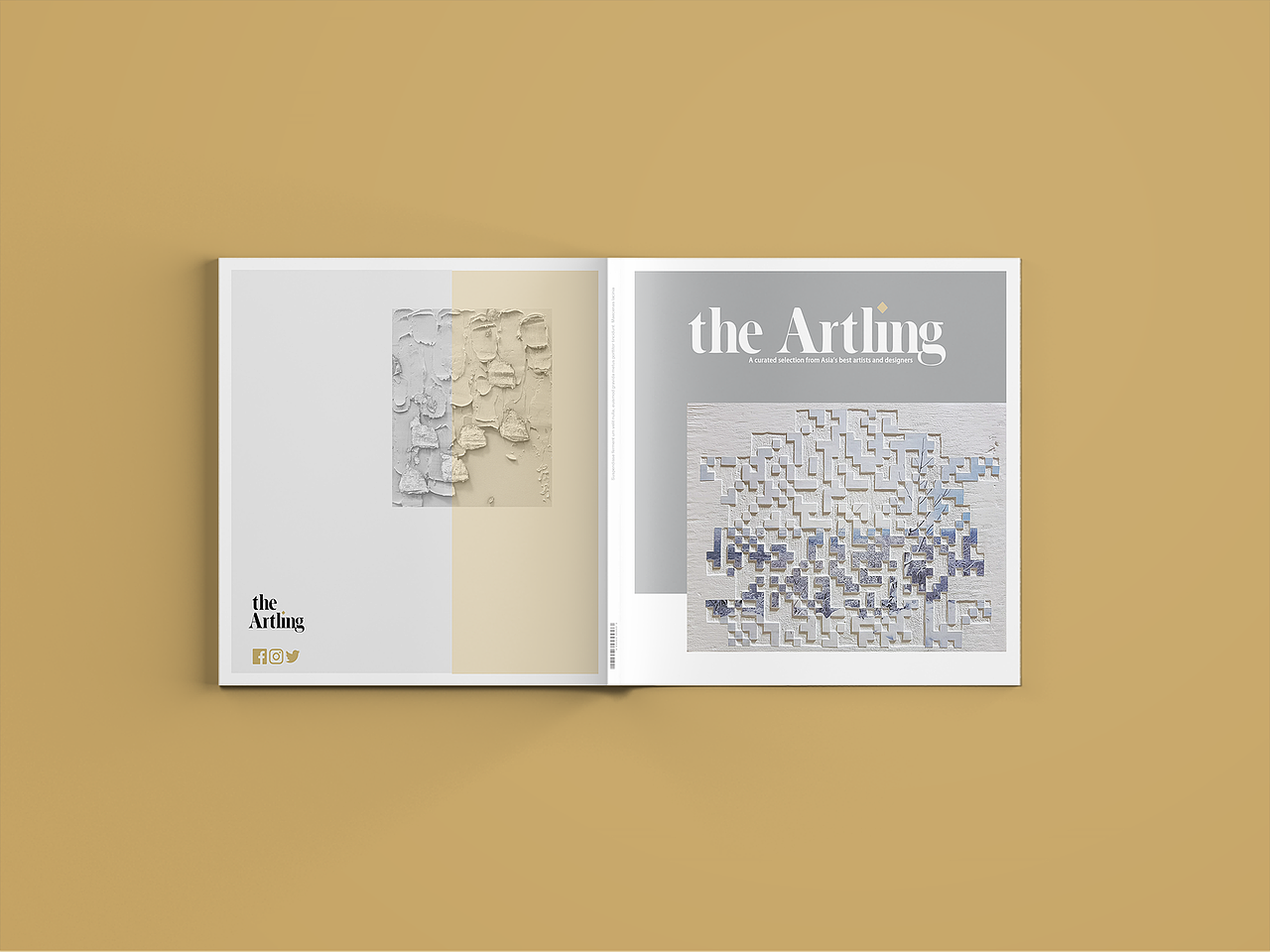 The Artling 宣传册 ——亚洲艺术品宣传册 画册宣传册（图ZMTM1NjM3ODky） - 宣传物料 - 站酷设计师_momoko原创素材 - 站酷ZCOOL