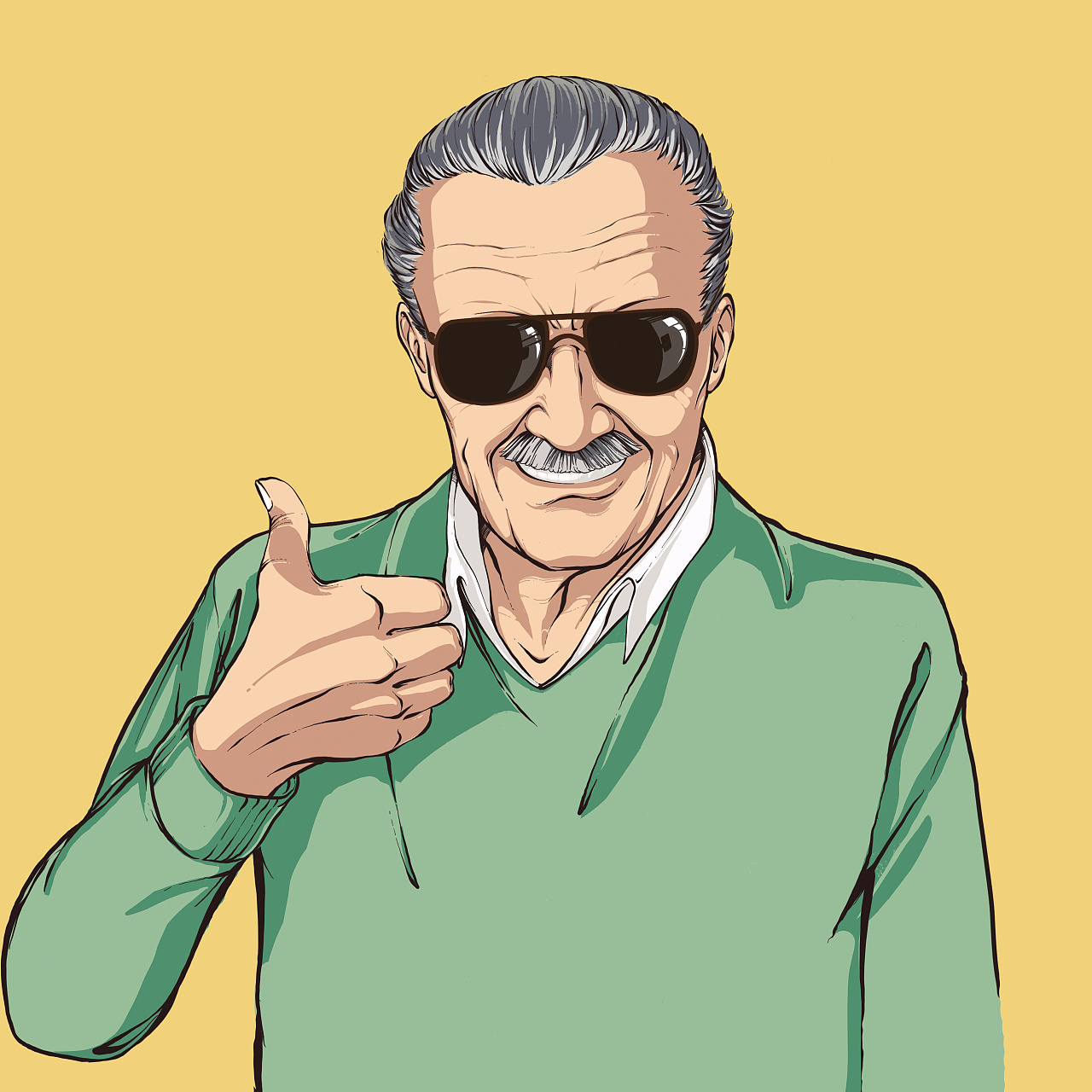 斯坦李商业宣传品