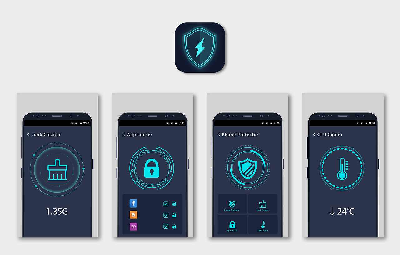 应用商城APP展示页&icon（图ZMjQwNjE5ODY0） - 其他平面 - 站酷设计师Pokonyan原创素材 - 站酷ZCOOL