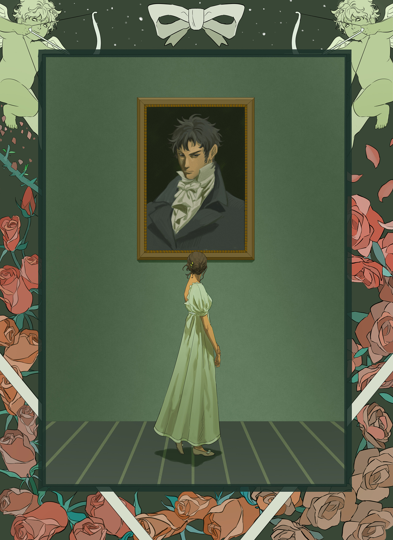 傲慢与偏见|插画|创作习作|aru26 - 原创作品 - 站酷 (zcool)