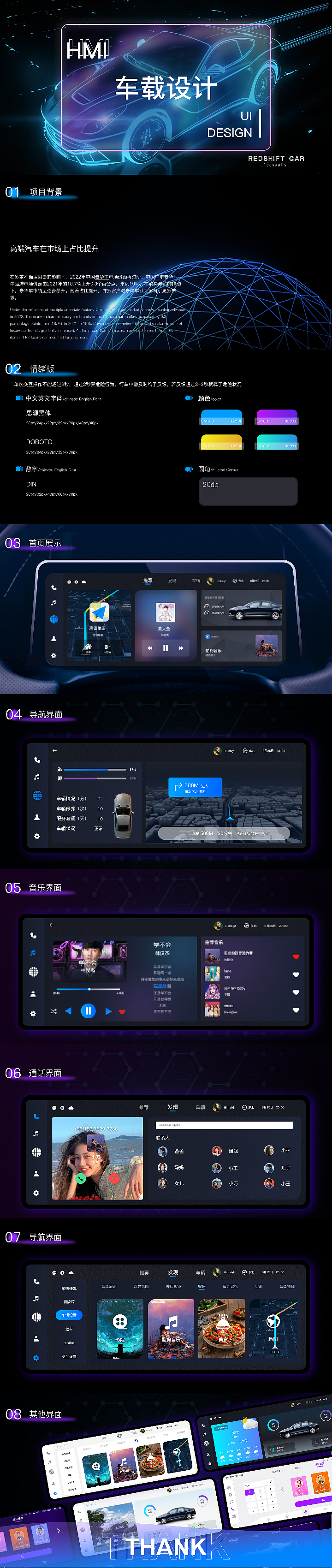 车载UI（图ZMzcxNDQ2NTQw） - 交互/UE - 站酷设计师毛万泽原创素材 - 站酷ZCOOL