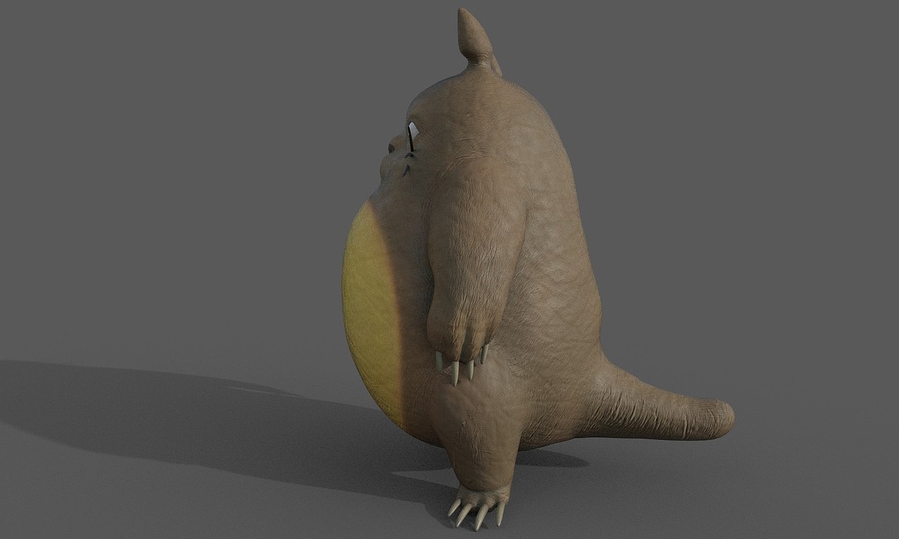 【小龙猫】用时:11小时【3d挑战】