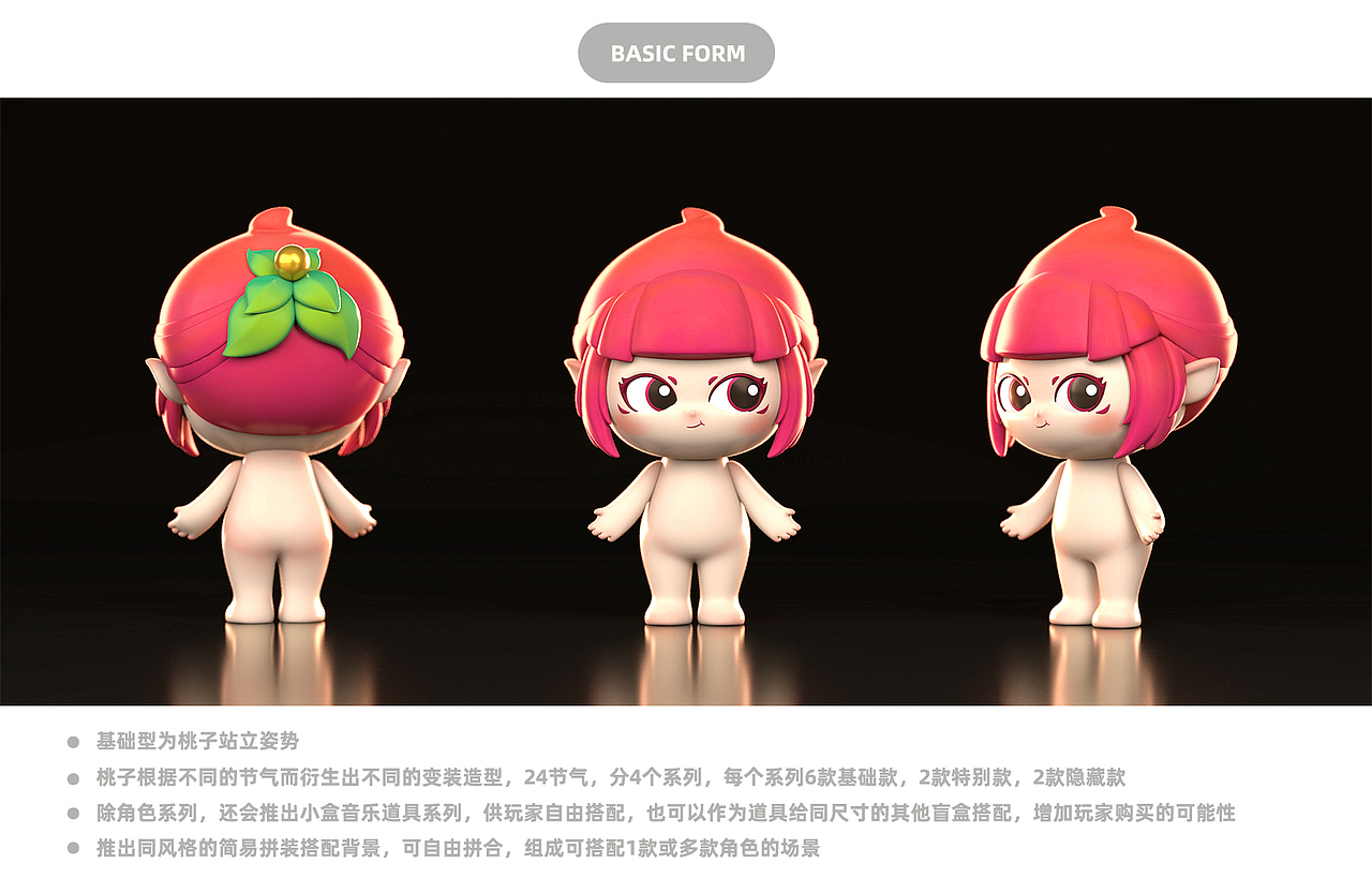 若梦浮生,桃之夭夭,娓娓道来---IP系列设计