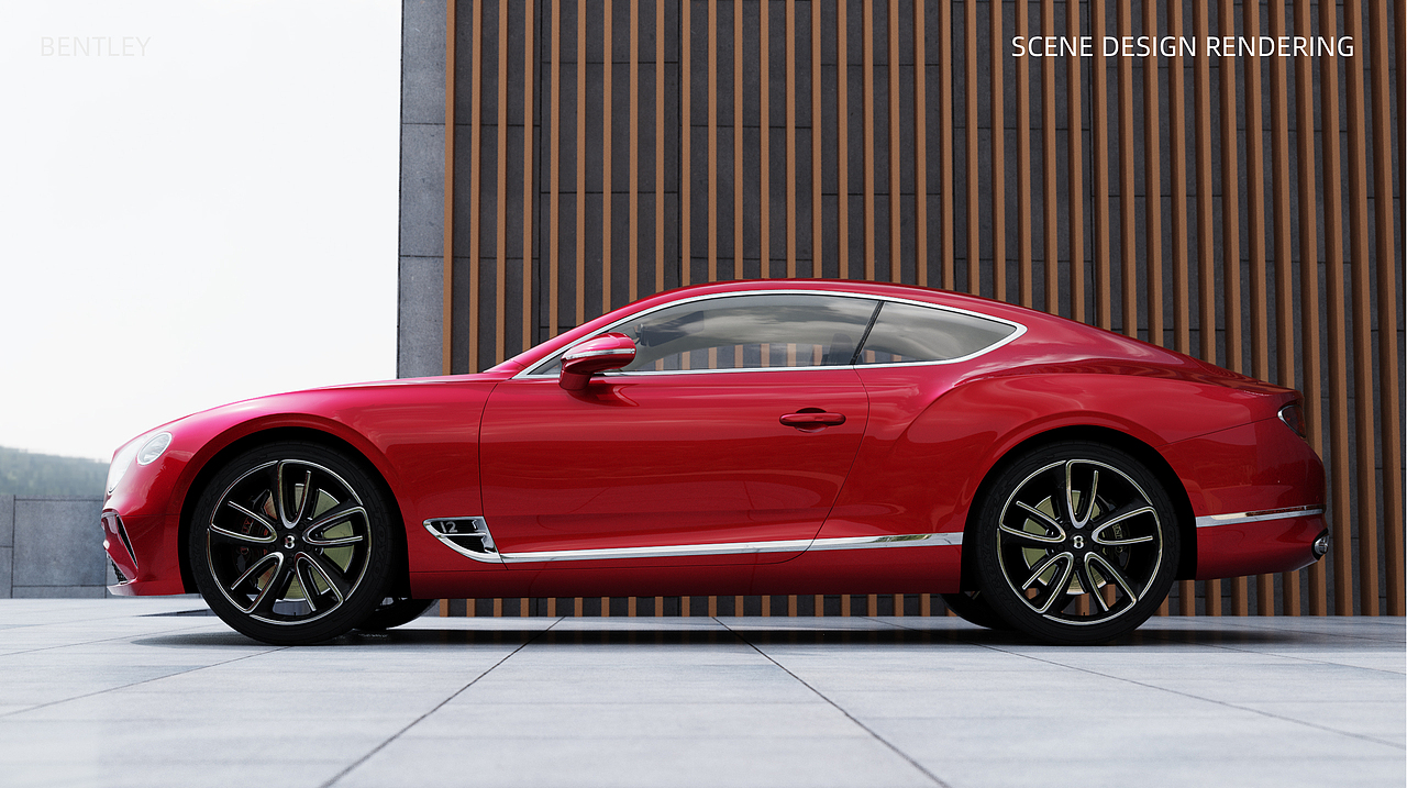 Bentley Continental GT | 产品渲染(图ZMjc3MzUwOTYw) - 机械/交通 - 站酷设计师Joseph_Shao原创素材 - 站酷ZCOOL