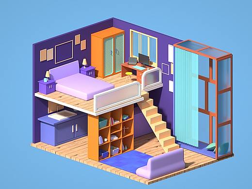 c4d練習(xí)（個(gè)人主頁-ZNTU2NDE4NDQ=） - 其他三維 - 站酷設(shè)計(jì)師這幾年這幾天原創(chuàng)素材 - 站酷ZCOOL