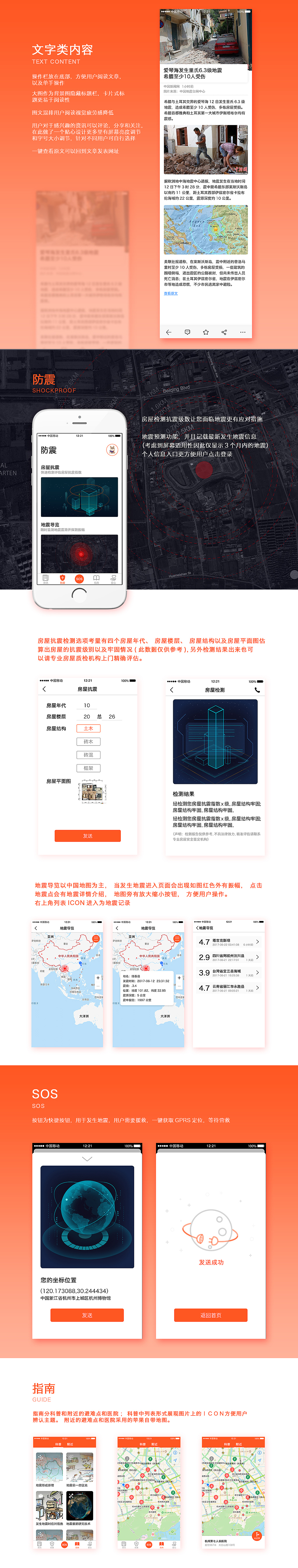 《第二界防震减灾公益设计大赛》参赛作品——地震