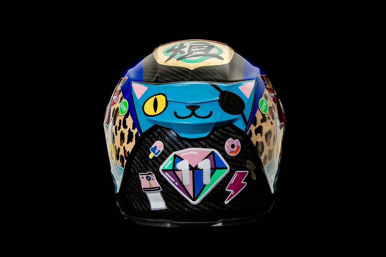 ShutUP Yo! Helmet Art Painting（图ZMTM2Mjc1MjMy） - 其他手工艺 - 站酷设计师HCstudio原创素材 - 站酷ZCOOL