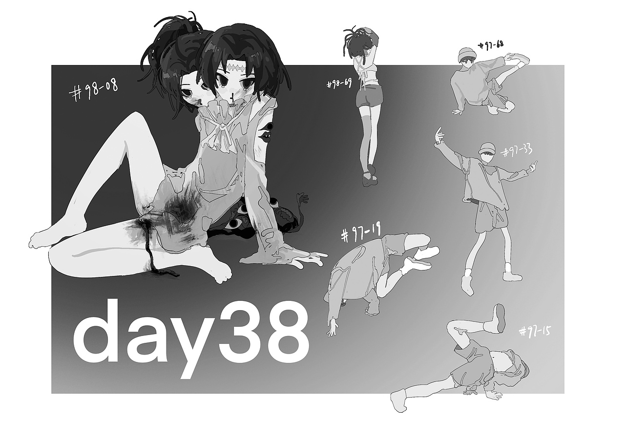 #速寫60天挑戰(zhàn)賽# Day 38 @速寫班長（圖ZMjk2MDg2NDA0） - 創(chuàng)作習作 - 站酷設(shè)計師金魚公墓原創(chuàng)素材 - 站酷ZCOOL