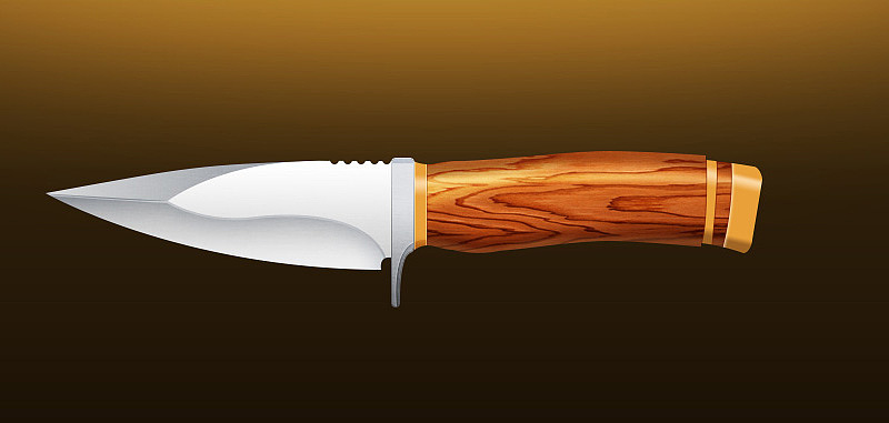 最近临摹两把刀