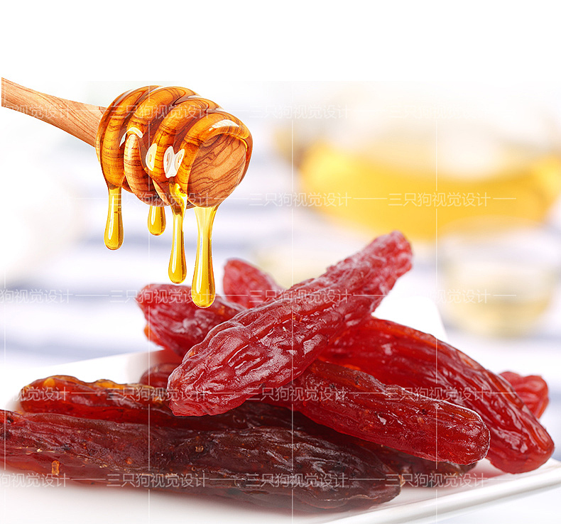 蜂蜜紫薯 详情页设计