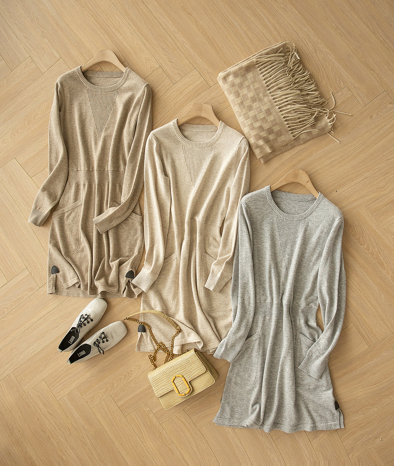 服装平铺静物拍摄