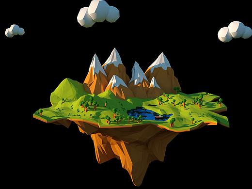 C4D练习（个人主页-ZNTQ4OTM5NTY=） - 场景 - 站酷设计师小七仔Vicky原创素材 - 站酷ZCOOL