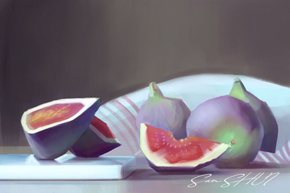 静物写生（图ZMzE3NTE1OTQ0） - 创作习作 - 站酷设计师稀释剂原创素材 - 站酷ZCOOL