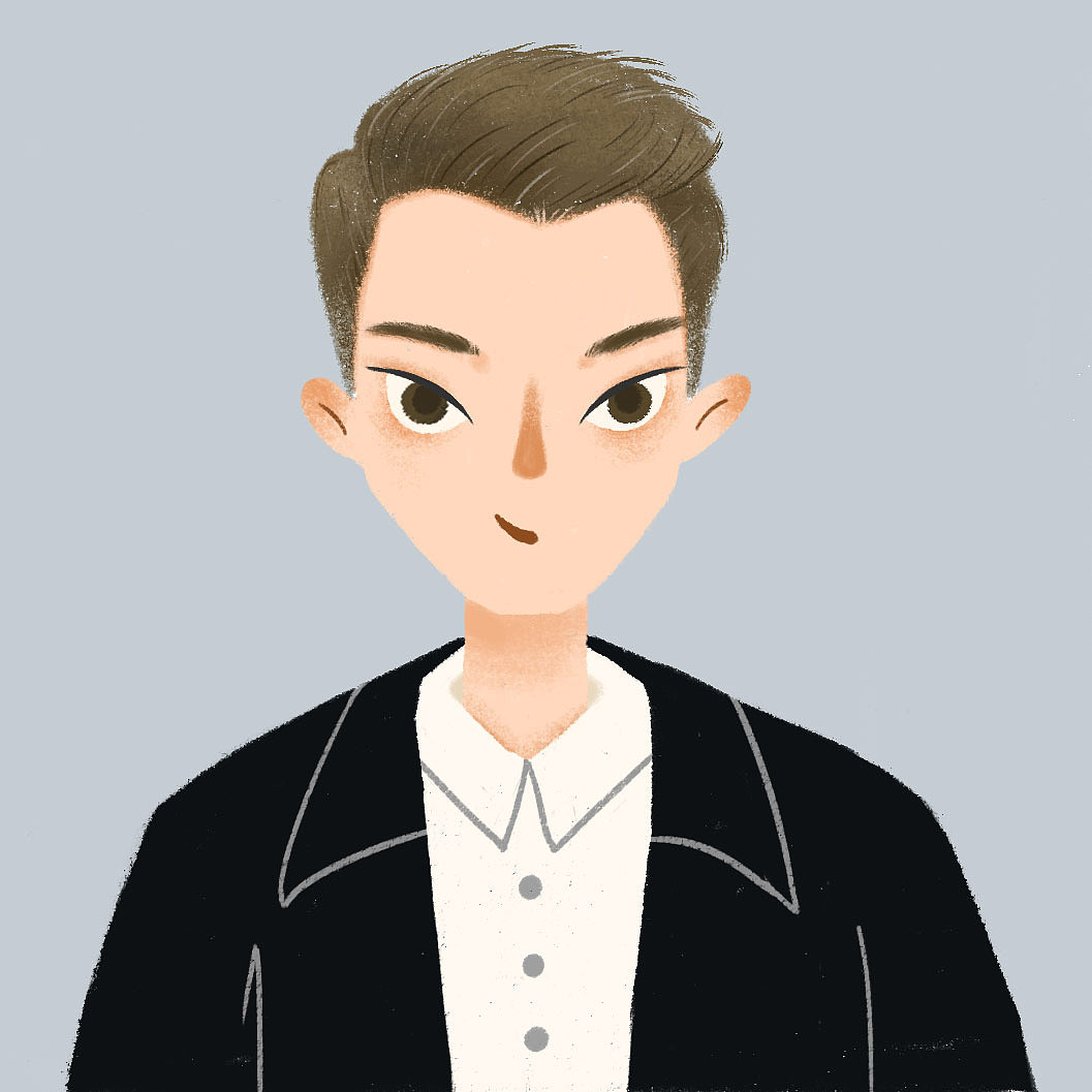 插画人物头像塑造