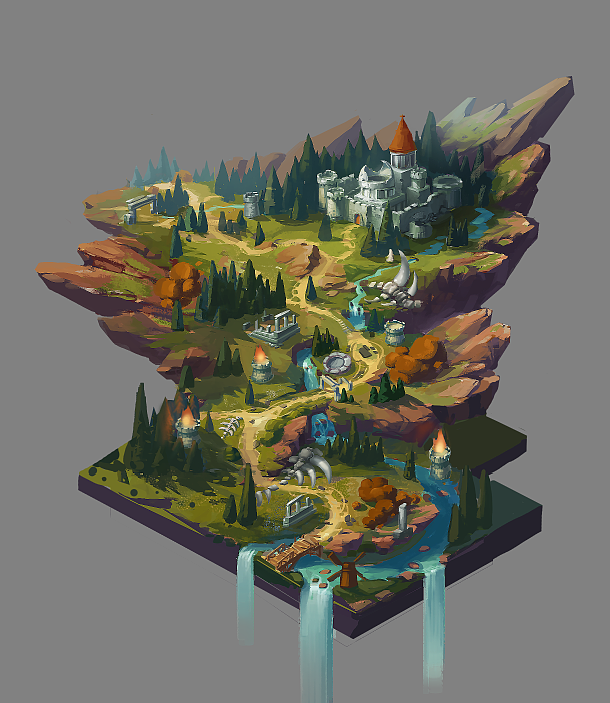 嗯（图ZMjc2MjI1NDA=） - 游戏原画 - 站酷设计师白色铅笔君原创素材 - 站酷ZCOOL