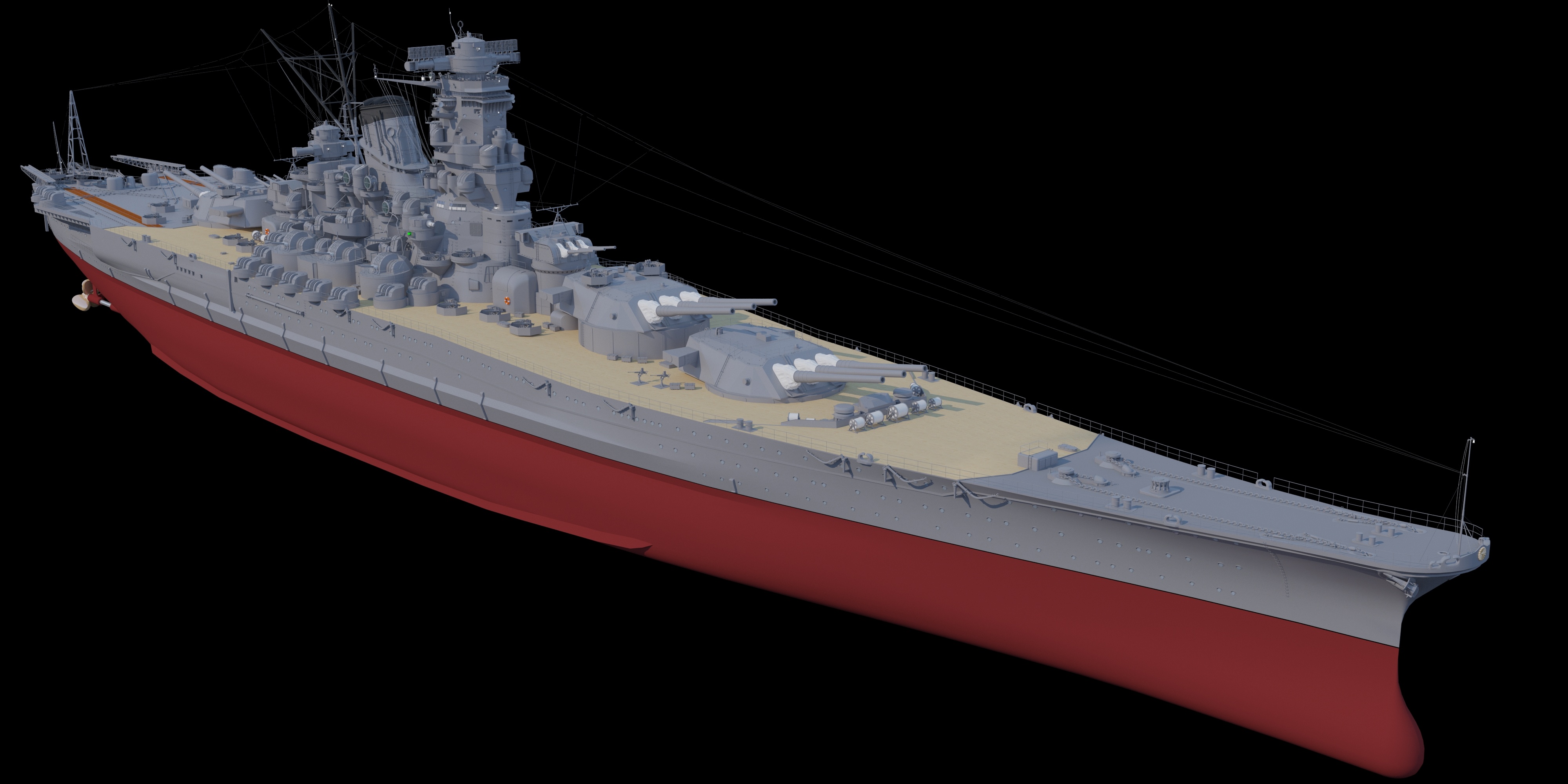 ijn大和号(模型完成度97%)