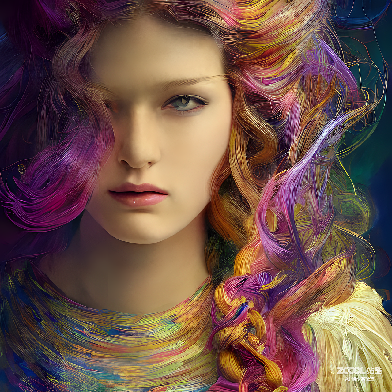 #AI创作实验室#人像练习