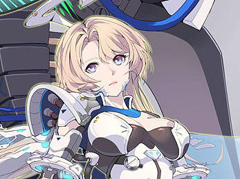 二次元立绘《机械少女》附过程