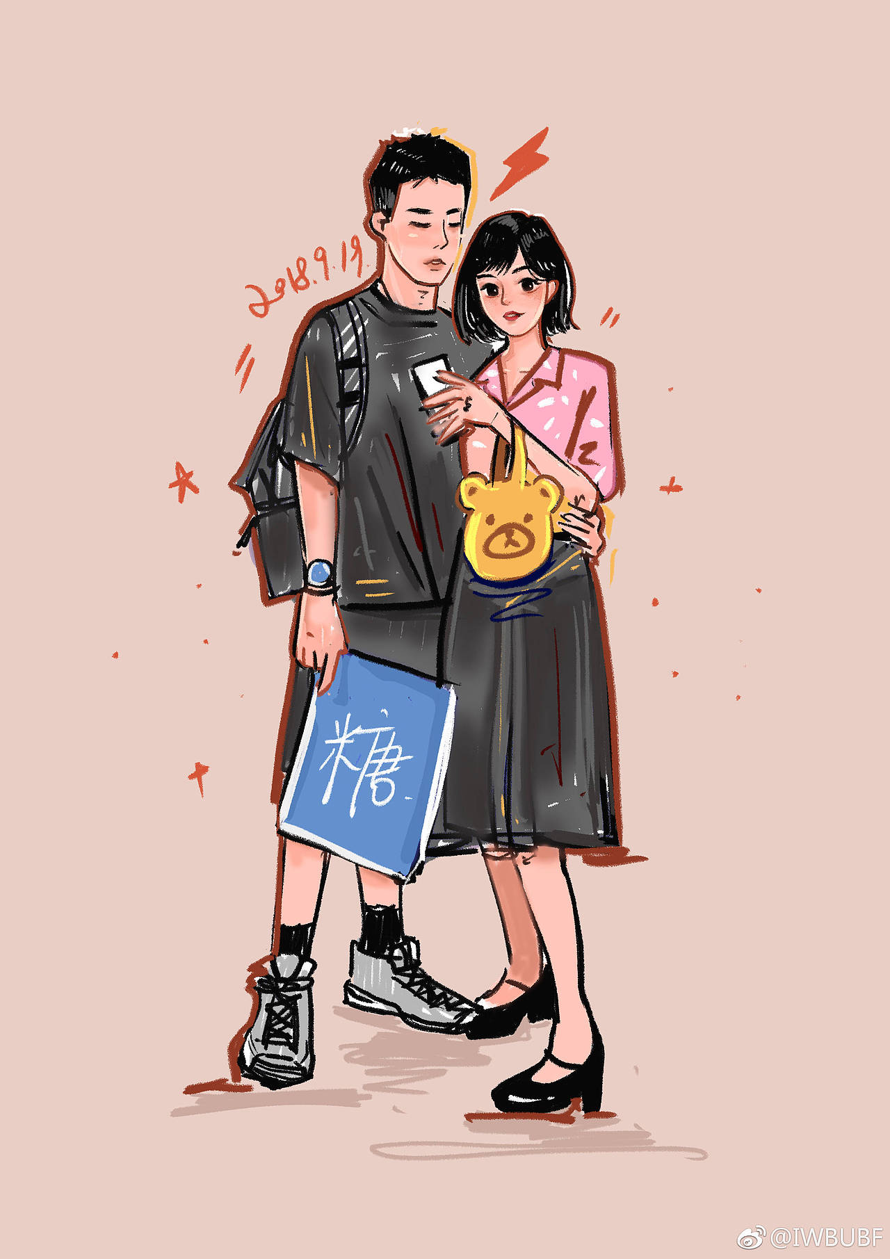 糖小五的画画练习