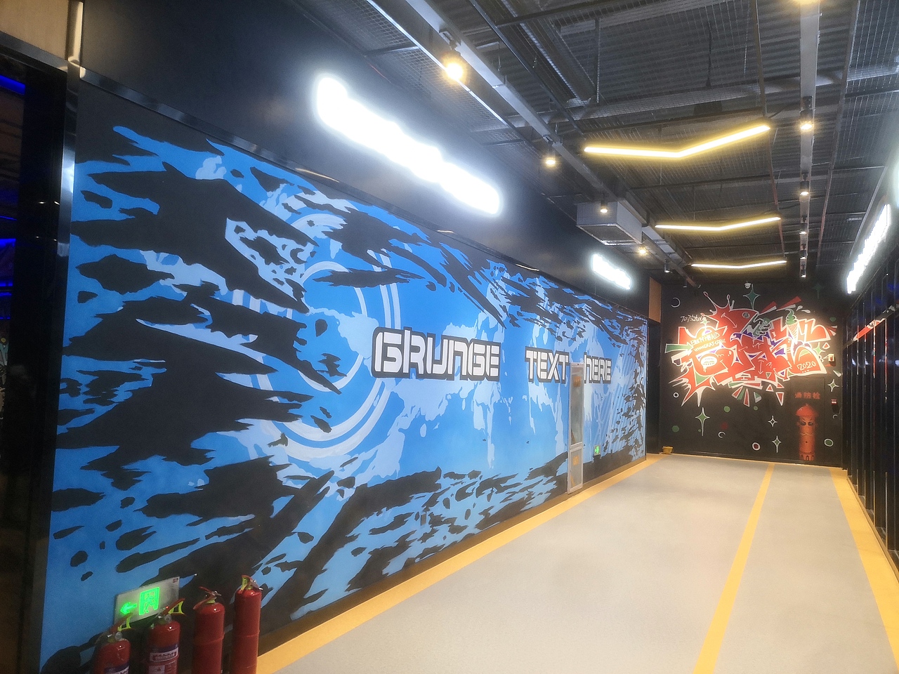 日照文化墙壁画，手绘墙，幼儿园彩绘，墙体彩绘，景观（图ZMjQ0MjUyMzI0） - 商业插画 - 站酷设计师聚精绘神壁画原创素材 - 站酷ZCOOL