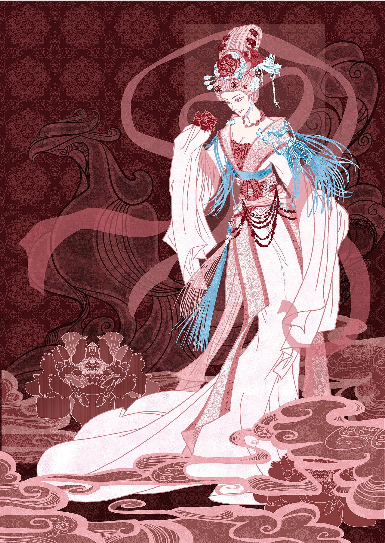 纹·饰 - 个人插画集丨三君王