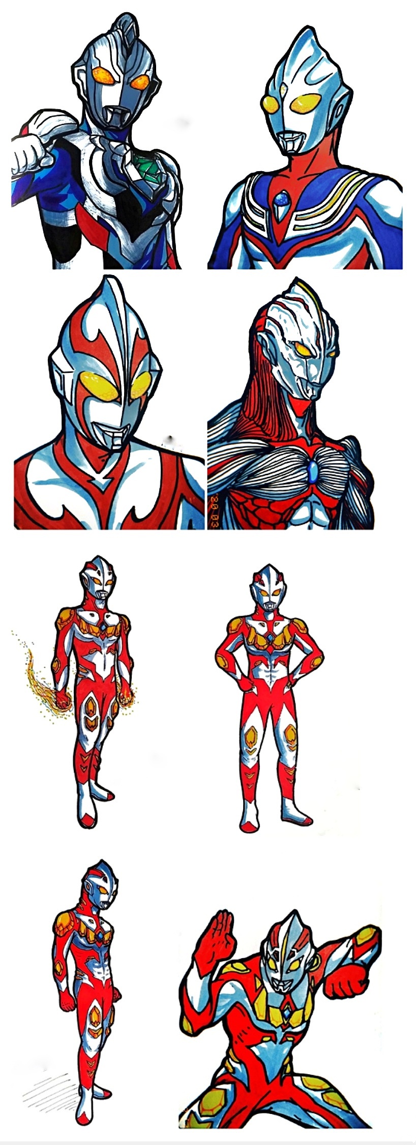 奥特曼（图ZMjAyOTMwOTIw） - 创作习作 - 站酷设计师蒲青空原创素材 - 站酷ZCOOL