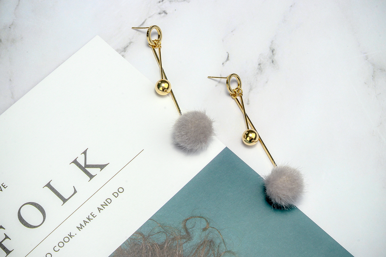 耳环室内杂志风摄影