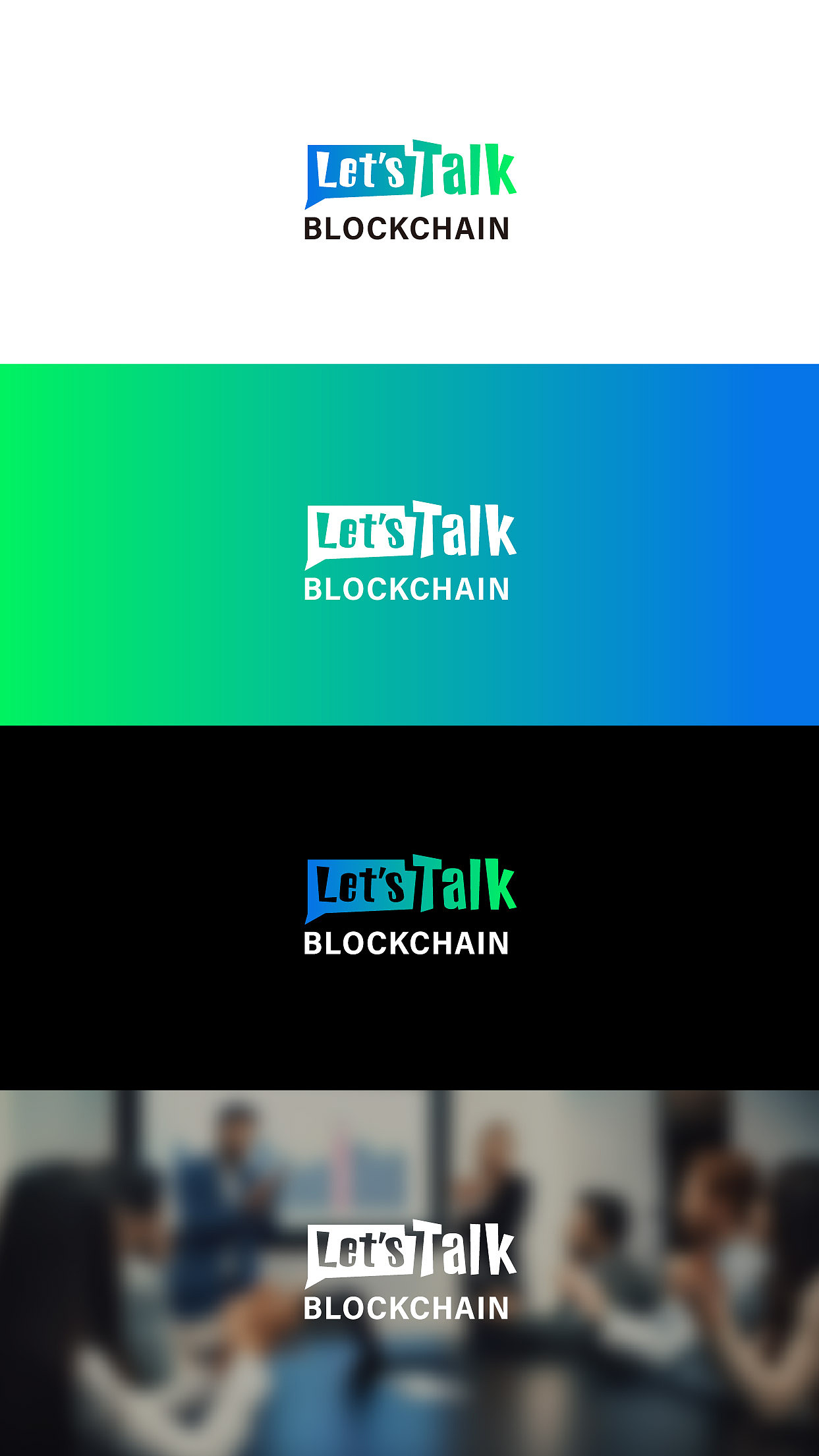 Let's Talk Blockchain Logo