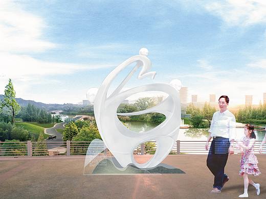 团山公园社会主义核心价值观景观文化小品设计