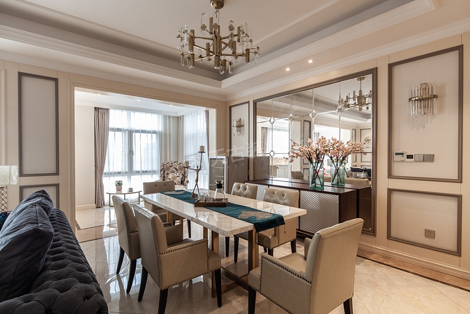 万科御澜道大平层180平米户型改造设计实景图