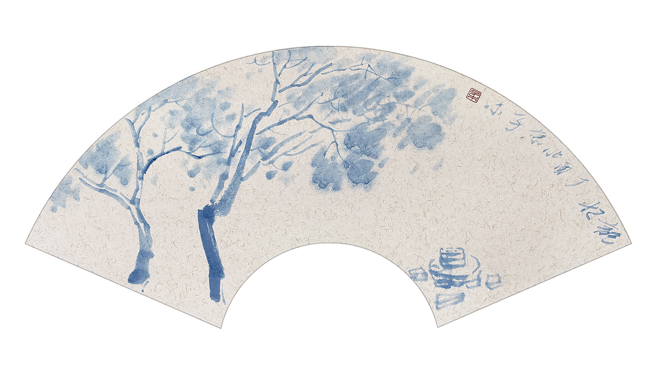子木水墨作品扇面系列（图ZODkxODM2MDg=） - 绘画 - 站酷设计师子木艺术与设计原创素材 - 站酷ZCOOL