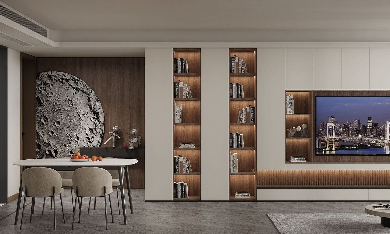 Enscaoe渲染｜珊瑚世纪雅园（图ZMzM1OTA1MzYw） - 家装设计 - 站酷设计师听夏_原创素材 - 站酷ZCOOL