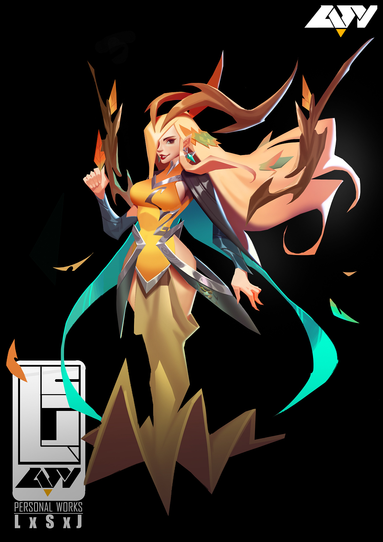 欧美q版练习个人作品|插画|游戏原画|不讲道理杰神哥 - 原创作品