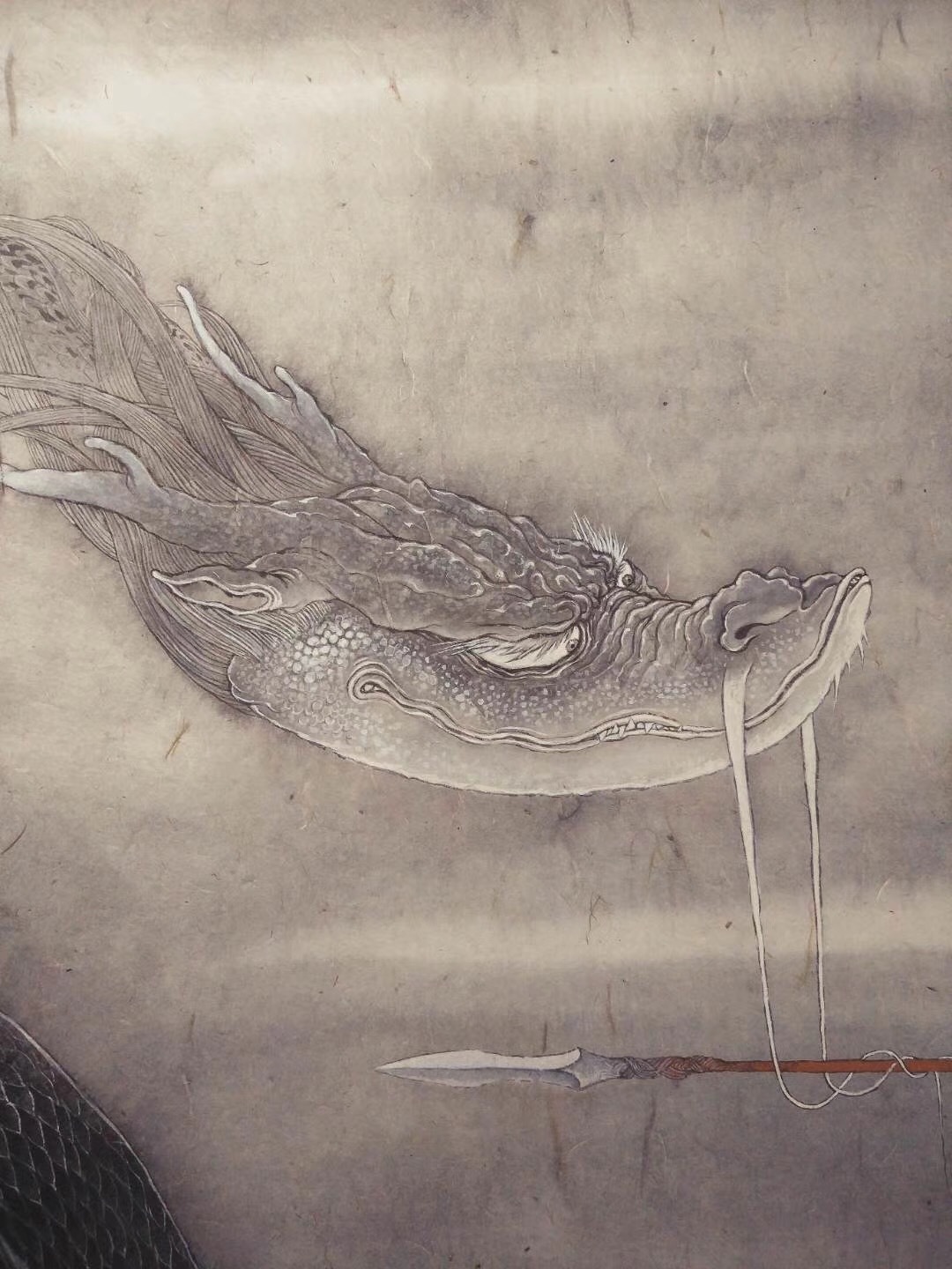 《独角唤龙图》明子