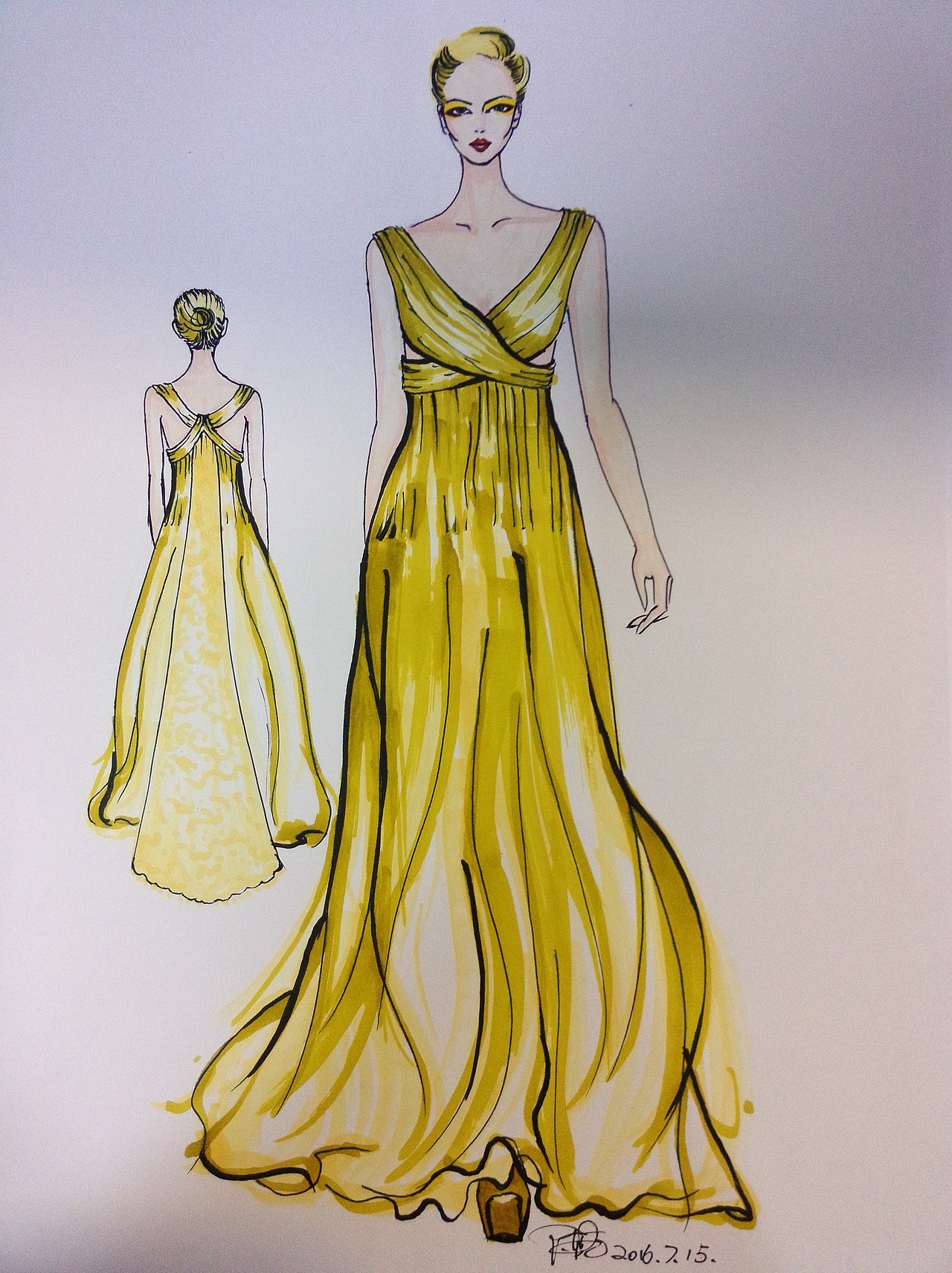 手稿（图ZNTQ2MjY5NjQ=） - 其他服装 - 站酷设计师heyfen原创素材 - 站酷ZCOOL