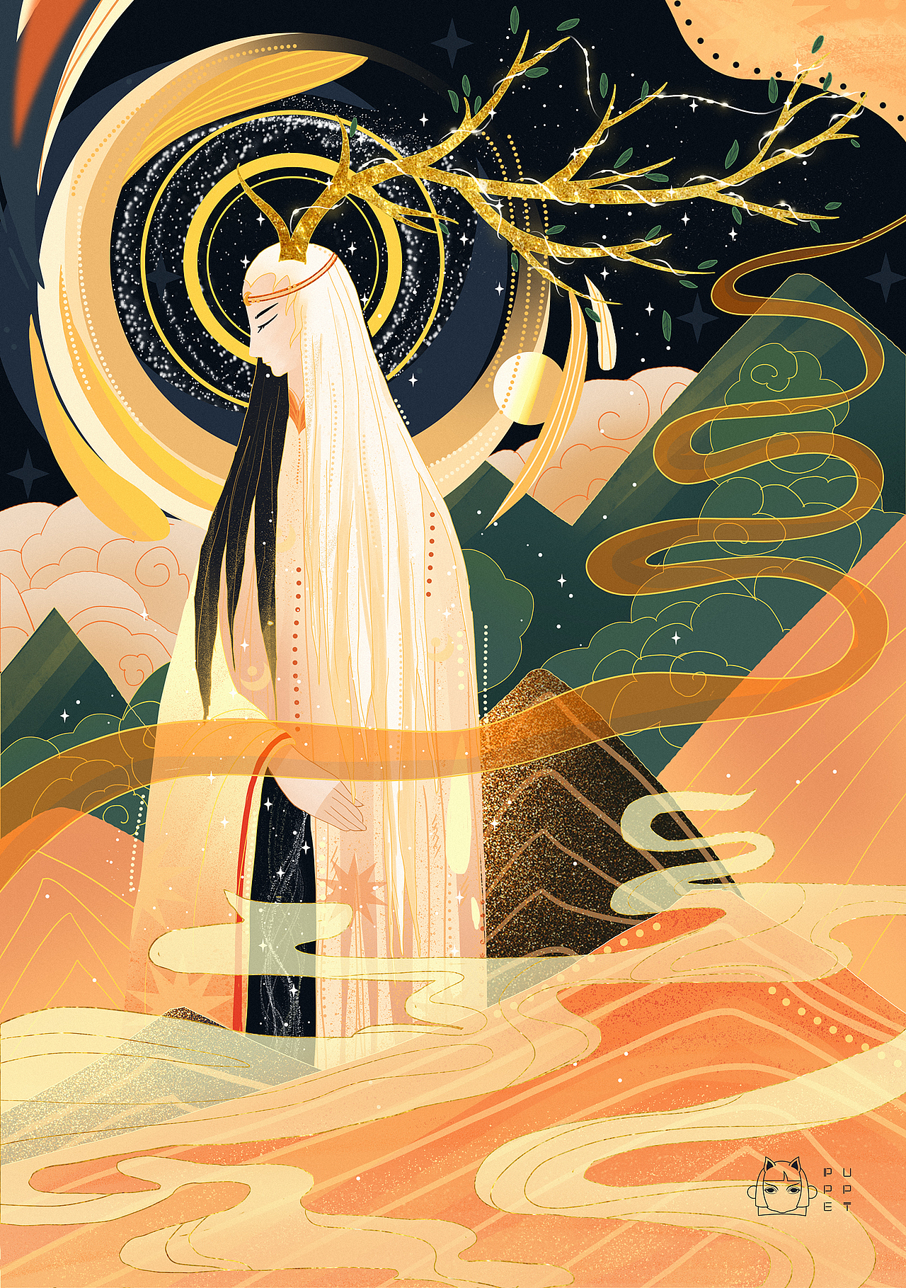 乱入一张不同风格的尝试