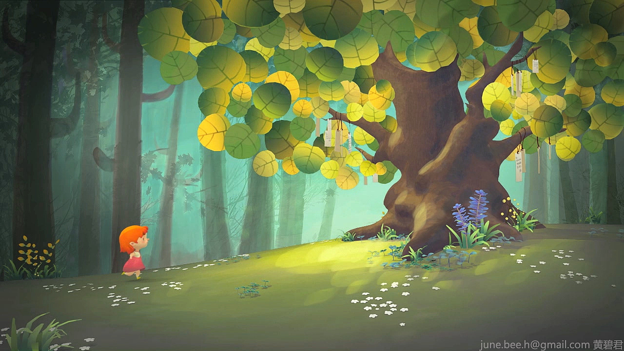 许愿树/wish tree (2014伯恩茅斯大学毕业动画短片)