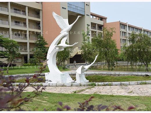 【案例】焦作学校主题雕塑设计制作（图）