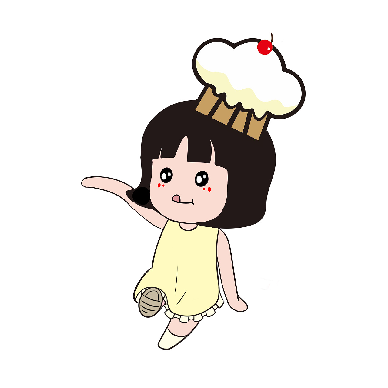 diy烘焙插画形象延展