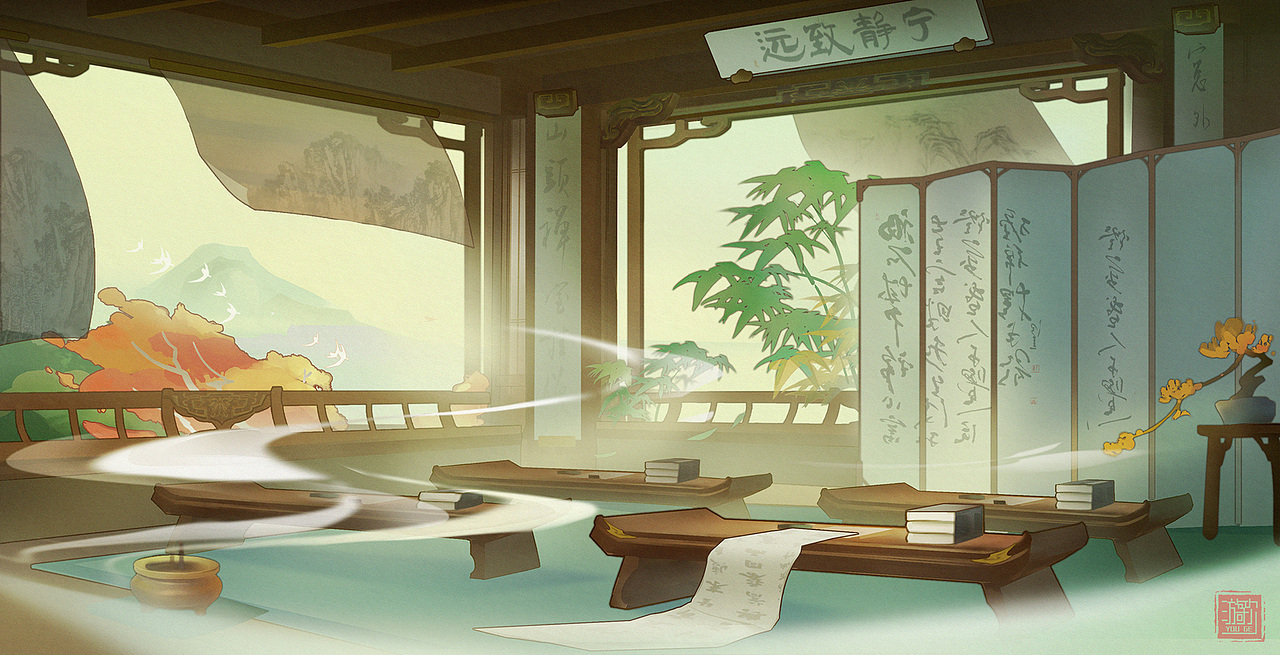 《新笑傲江湖》-毕业季（图ZMjU2NDEwNzM2） - 游戏原画 - 站酷设计师游歌文化原创素材 - 站酷ZCOOL