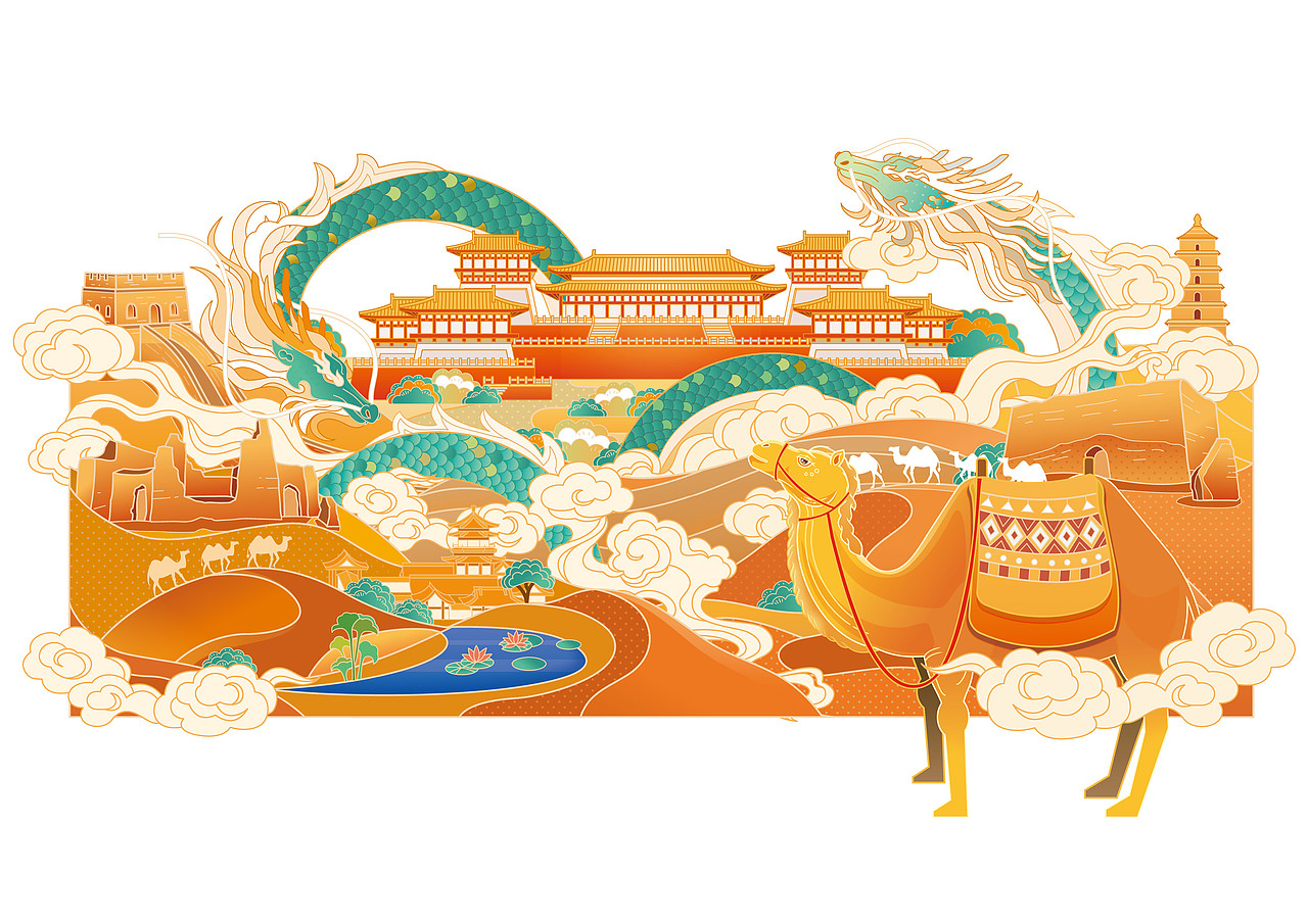 天子尚品｜驼乳粉系列包装（图ZMjY0MTg5ODcy） - 商业插画 - 站酷设计师卷毛儿彤原创素材 - 站酷ZCOOL