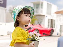 T字街头  丨 童装摄影客片分享 可爱甜美小女童 萌化