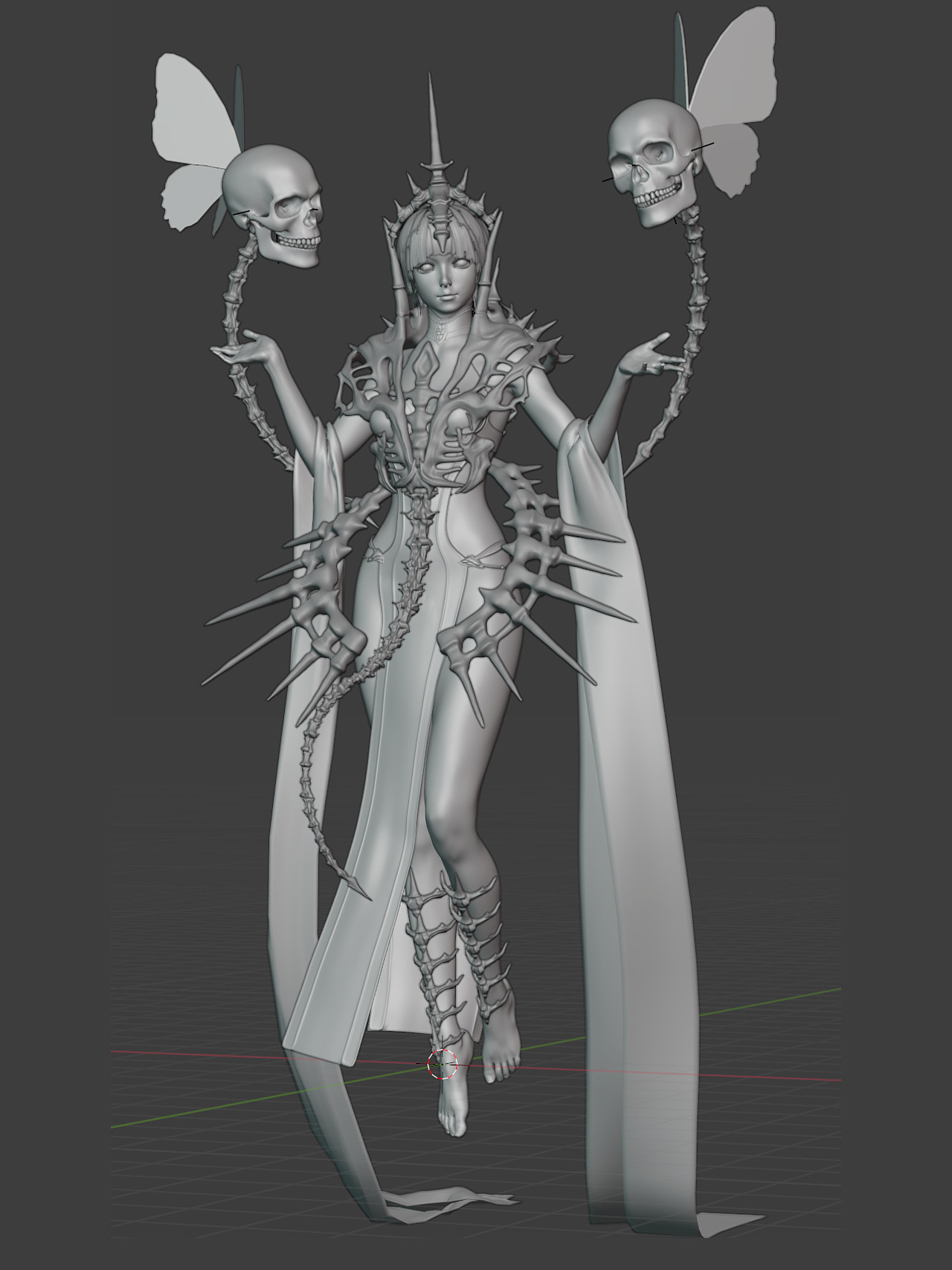 骨与花（图ZMjkxMTM3ODA4） - 人物/生物 - 站酷设计师瞬一y原创素材 - 站酷ZCOOL